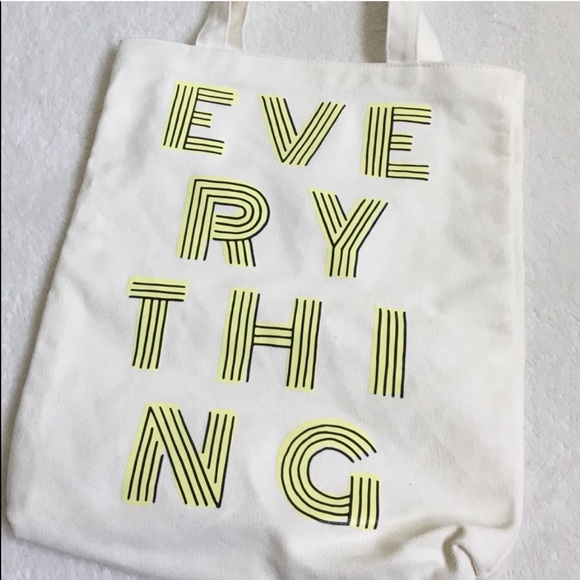 bando everything canvas tote / nwot - Picture 2 of 6